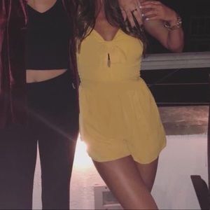 Yellow Romper